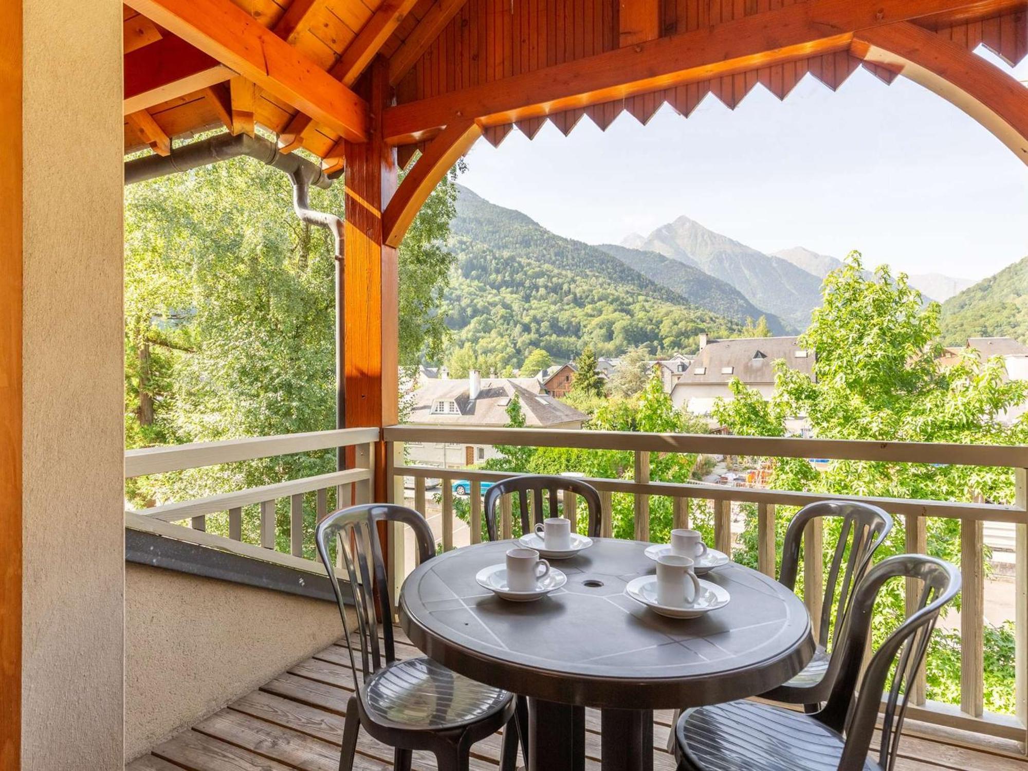 Appartement 10 Pers Avec Piscine, Sauna Et Parking En Centre-Ville De Saint-Lary-Soulan - Fr-1-296-394 Εξωτερικό φωτογραφία