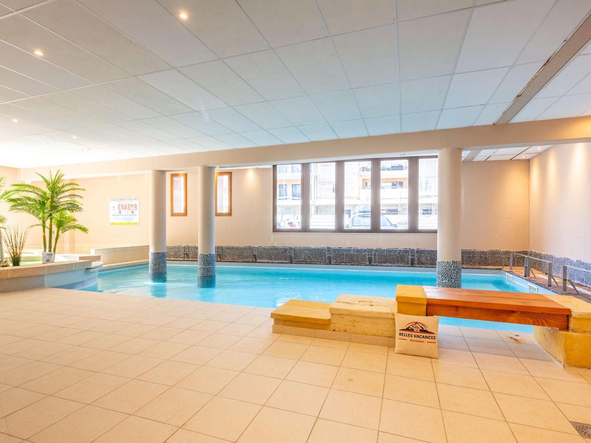 Appartement 10 Pers Avec Piscine, Sauna Et Parking En Centre-Ville De Saint-Lary-Soulan - Fr-1-296-394 Εξωτερικό φωτογραφία