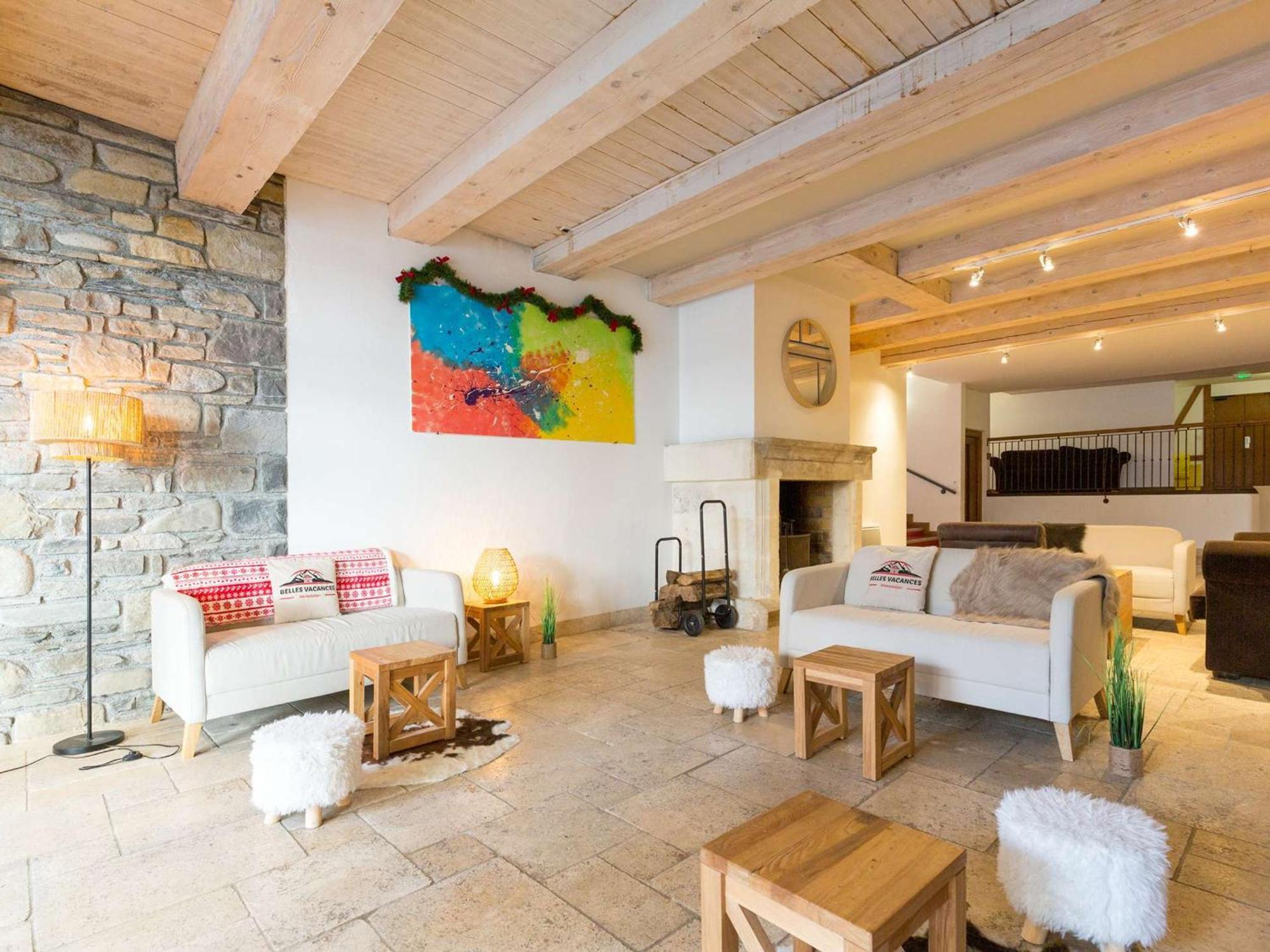 Appartement 10 Pers Avec Piscine, Sauna Et Parking En Centre-Ville De Saint-Lary-Soulan - Fr-1-296-394 Εξωτερικό φωτογραφία
